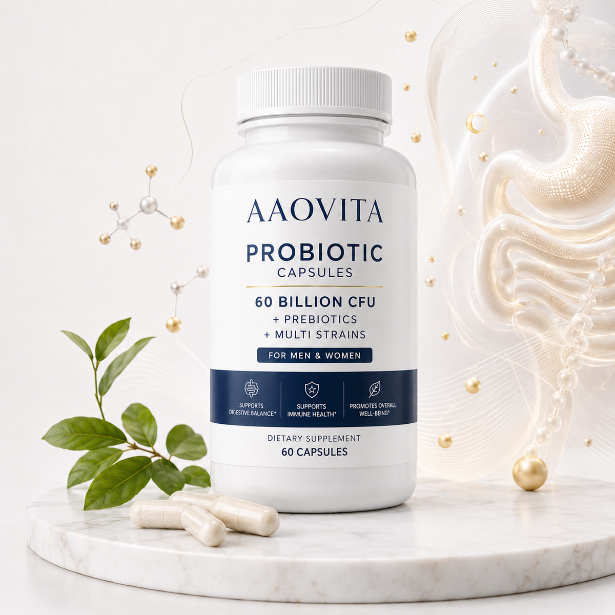 AAOVITA Probiotic Capsules bottle