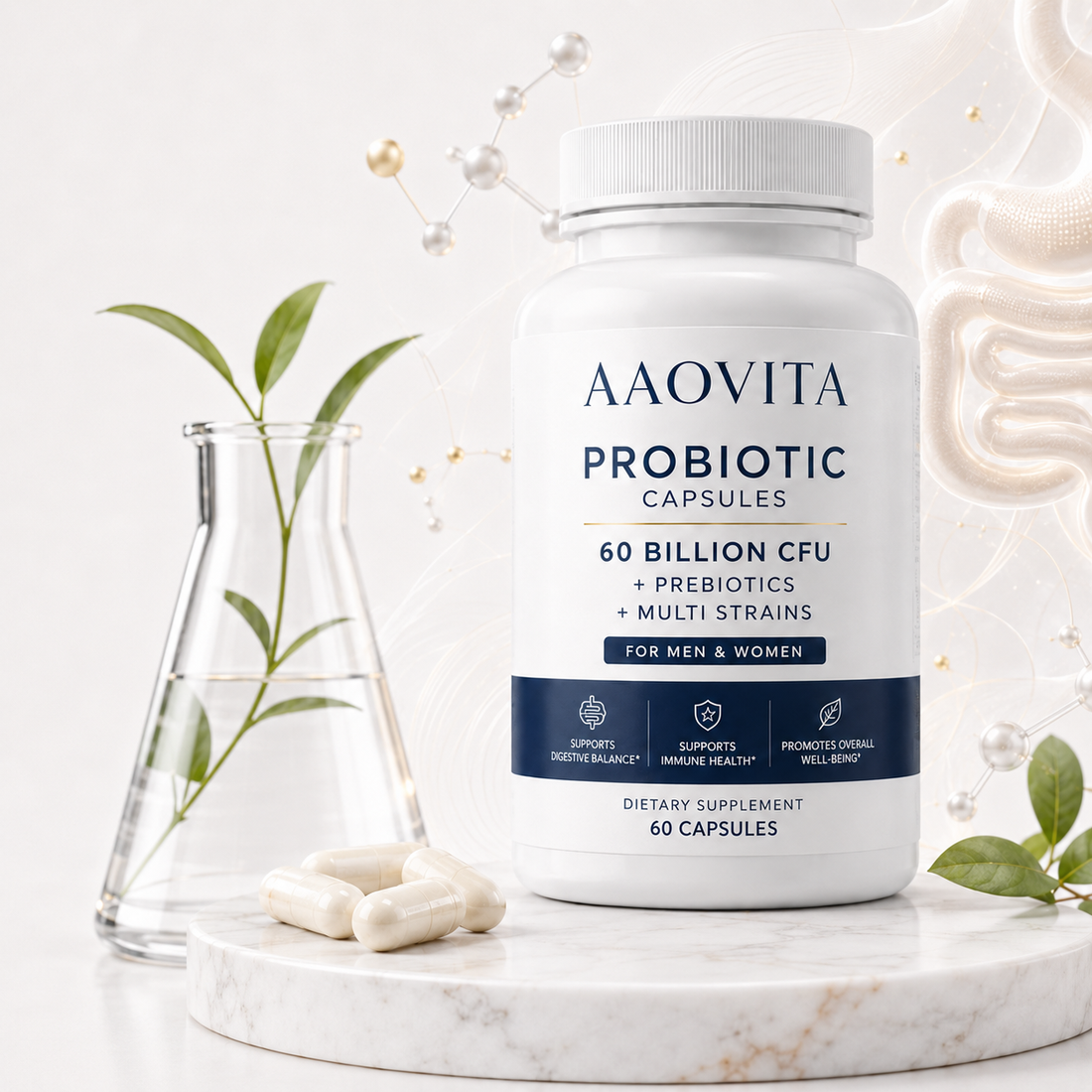 AAOVITA Probiotic Capsules bottle