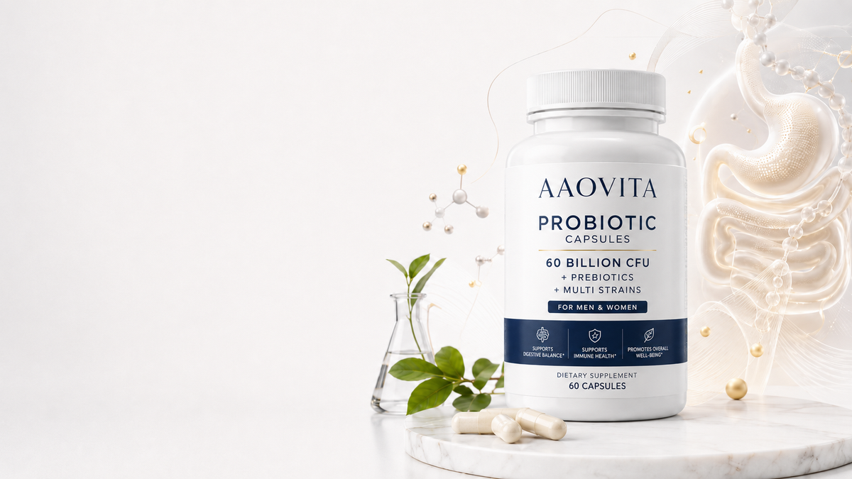 AAOVITA Probiotic Capsules bottle1621243260e1af0c20-0