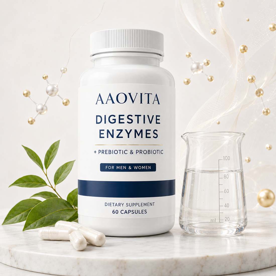 AAOVITA Digestive Enzymes bottle